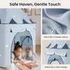 image:imageTiny Land 3in1 Kids Play Tunnel with Ball Pit amp Tent PopUp Crawl Toy  Foldable Indoor amp Outdoor Play Set With Carry Bag Breathable Mesh Design Easy Setup Gift For 2 Year Old Girls amp BoysBlue