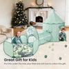 image:imageTiny Land 3in1 Kids Play Tunnel with Ball Pit amp Tent PopUp Crawl Toy  Foldable Indoor amp Outdoor Play Set With Carry Bag Breathable Mesh Design Easy Setup Gift For 2 Year Old Girls amp BoysGreen