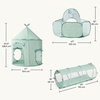 image:imageTiny Land 3in1 Kids Play Tunnel with Ball Pit amp Tent PopUp Crawl Toy  Foldable Indoor amp Outdoor Play Set With Carry Bag Breathable Mesh Design Easy Setup Gift For 2 Year Old Girls amp BoysGreen