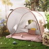 image:imageTiny Land Baby Beach Tent Pop Up Baby Tent with UPF 50 Sun Protection  Portable Baby Beach Essentials 354x276x315 Sun Shelter for Infants Baby Outdoor Use Sunset BlushSunset Blush