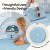 image:imageTiny Land Baby Beach Tent Pop Up Baby Tent with UPF 50 Sun Protection  Portable Baby Beach Essentials 354x276x315 Sun Shelter for Infants Baby Outdoor Use Sunset BlushLight Blue Gingham
