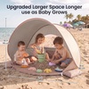 image:imageTiny Land Baby Beach Tent with Pool amp UV Protection Pastel Aqua  Large 47 x 31 x 35 Popup Baby Tent with 3 Sand Pockets Easy Folding and Portable Carry Bag for Beach TripsSunset Blush