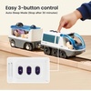 image:imageTiny Land Battery Operated Action Locomotive Train for Track Set  Powerful Engine Bullet Train Set Compatible with Major Brand Tracks  Battery Powered Track Toys for Boys Girls Kids WhiteWhite