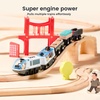 image:imageTiny Land Battery Operated Action Locomotive Train for Track Set  Powerful Engine Bullet Train Set Compatible with Major Brand Tracks  Battery Powered Track Toys for Boys Girls Kids WhiteWhite
