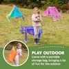 image:imageTiny Land Fort Building Kit for Kids Ages 412 STEM Building Toy  86 Rods amp 44 Balls Build Forts Tunnels amp Castles IndoorOutdoor Play Storage Bag STEM Gift for KidsOrangegreen