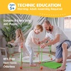image:imageTiny Land Fort Building Kit for Kids Ages 412 STEM Building Toy  86 Rods amp 44 Balls Build Forts Tunnels amp Castles IndoorOutdoor Play Storage Bag STEM Gift for KidsGreen