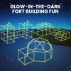 image:imageTiny Land Glow Fort Building Kit for Kids Ages 412 STEM Building Toy  86 GlowintheDark Rods amp 44 Balls Builds Forts Tunnels amp Castles IndoorOutdoor Play Storage Bag STEM Gift for Kids