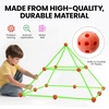image:imageTiny Land Glow Fort Building Kit for Kids Ages 412 STEM Building Toy  86 GlowintheDark Rods amp 44 Balls Builds Forts Tunnels amp Castles IndoorOutdoor Play Storage Bag STEM Gift for Kids