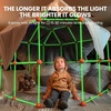 image:imageTiny Land Glow Fort Building Kit for Kids Ages 412 STEM Building Toy  86 GlowintheDark Rods amp 44 Balls Builds Forts Tunnels amp Castles IndoorOutdoor Play Storage Bag STEM Gift for Kids
