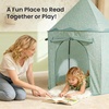 image:imageTiny Land Kids Play Tent Blue Castle Pop Up Tent for Toddlers Indoor  Portable Playhouse for Fun amp Imaginative Play Cute Toys Gifts for 2 Year Old Girl amp BoyGreen