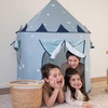 image:imageTiny Land Kids Play Tent Blue Castle Pop Up Tent for Toddlers Indoor  Portable Playhouse for Fun amp Imaginative Play Cute Toys Gifts for 2 Year Old Girl amp BoyBlue