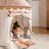 image:imageTiny Land Kids Play Tent Blue Castle Pop Up Tent for Toddlers Indoor  Portable Playhouse for Fun amp Imaginative Play Cute Toys Gifts for 2 Year Old Girl amp BoyKhaki