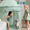 image:imageTiny Land Kids Play Tent Blue Castle Pop Up Tent for Toddlers Indoor  Portable Playhouse for Fun amp Imaginative Play Cute Toys Gifts for 2 Year Old Girl amp BoyGreen