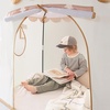 image:imageTiny Land Kids Play Tent Blue Castle Pop Up Tent for Toddlers Indoor  Portable Playhouse for Fun amp Imaginative Play Cute Toys Gifts for 2 Year Old Girl amp BoyKhaki