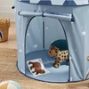image:imageTiny Land Kids Play Tent Blue Castle Pop Up Tent for Toddlers Indoor  Portable Playhouse for Fun amp Imaginative Play Cute Toys Gifts for 2 Year Old Girl amp BoyBlue