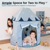 image:imageTiny Land Kids Play Tent Blue Castle Pop Up Tent for Toddlers Indoor  Portable Playhouse for Fun amp Imaginative Play Cute Toys Gifts for 2 Year Old Girl amp BoyBlue
