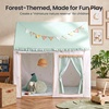 image:imageTiny Land Kids Play Tent with Padded Mat amp LED Lights Ages 3  Modern Home Design Neutral Color Indoor Playhouse Cozy Bed Tent for Toddler Ideal Toy Gift For Boys amp GirlsSoft Sage