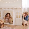 image:imageTiny Land Kids Play Tent with Padded Mat amp LED Lights Ages 3  Modern Home Design Neutral Color Indoor Playhouse Cozy Bed Tent for Toddler Ideal Toy Gift For Boys amp GirlsCream