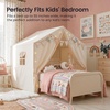 image:imageTiny Land Kids Tent with Mat amp Star Lights Indoor Playhouse Reading Nook  Large 57 x 36 x 52 Play Space Thick Soft Fabric Upgraded PVC Frame Easy Assembly Gift for Boys amp Girls Ages 3