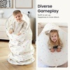 image:imageTiny Land Kids Tunnel Toys with Storage Bag for Toddlers  69 x 18 Baby Tunnel Crawl Indoor Play Tunnel for Kids to Crawl Through Pop Up Dog Tunnel Khaki Baby Outdoor ToysColorful Polka Dots
