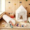 image:imageTiny Land Kids Tunnel Toys with Storage Bag for Toddlers  69 x 18 Baby Tunnel Crawl Indoor Play Tunnel for Kids to Crawl Through Pop Up Dog Tunnel Khaki Baby Outdoor ToysColorful Polka Dots