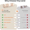 image:imageTiny Land Kids Tunnel Toys with Storage Bag for Toddlers  69 x 18 Baby Tunnel Crawl Indoor Play Tunnel for Kids to Crawl Through Pop Up Dog Tunnel Khaki Baby Outdoor ToysKhaki