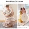 image:imageTiny Land Kids Tunnel Toys with Storage Bag for Toddlers  69 x 18 Baby Tunnel Crawl Indoor Play Tunnel for Kids to Crawl Through Pop Up Dog Tunnel Khaki Baby Outdoor ToysKhaki