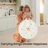 image:imageTiny Land Kids Tunnel Toys with Storage Bag for Toddlers  69 x 18 Baby Tunnel Crawl Indoor Play Tunnel for Kids to Crawl Through Pop Up Dog Tunnel Khaki Baby Outdoor ToysColorful Polka Dots