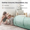 image:imageTiny Land Kids Tunnel Toys with Storage Bag for Toddlers  69 x 18 Baby Tunnel Crawl Indoor Play Tunnel for Kids to Crawl Through Pop Up Dog Tunnel Khaki Baby Outdoor ToysGreen