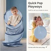 image:imageTiny Land Kids Tunnel Toys with Storage Bag for Toddlers  69 x 18 Baby Tunnel Crawl Indoor Play Tunnel for Kids to Crawl Through Pop Up Dog Tunnel Khaki Baby Outdoor ToysBlue