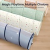 image:imageTiny Land Kids Tunnel Toys with Storage Bag for Toddlers  69 x 18 Baby Tunnel Crawl Indoor Play Tunnel for Kids to Crawl Through Pop Up Dog Tunnel Khaki Baby Outdoor ToysColorful Polka Dots