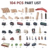 image:imageTiny Land Large Wooden Train Table 479x352 with 104PCS Train Set  Activity Playset for Kids Ages 3 with 3 Storage Bins Vintage 1920s Train Town with Authentic Sounds amp Interactive Play