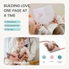 image:imageTiny Land Montessori Baby Toy Set 46 Months 4 in 1 Motor Skills Kit  Soft cloth book spinning rainbow toy silicone blocks baby tissue box tummy time teething and fine motor play gift79M Educational Box