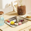 image:imageTiny Land Outdoor Mud Kitchen for Kids Ages 3 Wooden Water Play Kitchen  12mm Thick WeatherResistant Wood 4L Water Tank amp Sink Modular StoveSensory Table Large Storage Outdoor Play