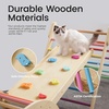 image:imageTiny Land Pikler Triangle Set 7in1 Foldable Climbing Toys Set for Kids  Baby Indoor Playground Jungle Gym Wooden Montessori Climbing Set for ToddlerIdeal Gift for Kids RainbowRainbow