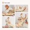 image:imageTiny Land Pikler Triangle Set 7in1 Foldable Climbing Toys Set for Kids  Baby Indoor Playground Jungle Gym Wooden Montessori Climbing Set for ToddlerIdeal Gift for Kids RainbowRainbow