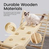 image:imageTiny Land Pikler Triangle Set 7in1 Foldable Climbing Toys Set for Kids  Baby Indoor Playground Jungle Gym Wooden Montessori Climbing Set for ToddlerIdeal Gift for Kids RainbowNatural