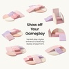 image:imageTiny Land Soft Foam Climbing Blocks for Toddlers 6Piece Foam Blocks  Indoor Playground Baby Climbing Toys Ideal Gift for Kids Activity Crawling and Sliding Foam Play Set VintagePink Pastel
