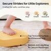 image:imageTiny Land Stepping Stones for Kids 5pcs NonSlip Balance Toddler Toys  Sensory Stepping Stones for Toddlers 35 to Promote Balance Coordination and Active Play Skills Indoors or OutdoorsYellow