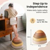 image:imageTiny Land Stepping Stones for Kids 5pcs NonSlip Balance Toddler Toys  Sensory Stepping Stones for Toddlers 35 to Promote Balance Coordination and Active Play Skills Indoors or OutdoorsYellow