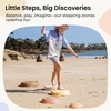 image:imageTiny Land Stepping Stones for Kids 5pcs NonSlip Balance Toddler Toys  Sensory Stepping Stones for Toddlers 35 to Promote Balance Coordination and Active Play Skills Indoors or OutdoorsYellow