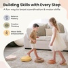 image:imageTiny Land Stepping Stones for Kids 5pcs NonSlip Balance Toddler Toys  Sensory Stepping Stones for Toddlers 35 to Promote Balance Coordination and Active Play Skills Indoors or OutdoorsYellow