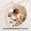 image:imageTiny Land Twin Bed Tent for Kids 77 x 40 x 46 Neutral Cream Play Tent  Breathable Bed Canopy Tent for Girls amp Boys Easy Setup Washable Sleep Space Cozy Dream Playhouse Gift