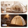 image:imageTiny Land Twin Bed Tent for Kids 77 x 40 x 46 Neutral Cream Play Tent  Breathable Bed Canopy Tent for Girls amp Boys Easy Setup Washable Sleep Space Cozy Dream Playhouse Gift