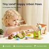 image:imageTiny Land Wooden Dollhouse Animal Set for Toddlers Dollhouse Accessories  Dolls House Furniture Sets for Toddlers Montessori Pretend Play Family Pets Set Toys Gift for Kids Age 3