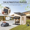 image:imageTiny Land Wooden Dollhouse Garage Set Expansion Furniture amp Accessories  Realistic Garage with Workbench Lawn Mower amp SUV Car Educational Pretend Play Expansion Set Gift for Kids