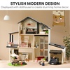 image:imageTiny Land Wooden Dollhouse Garage Set Expansion Furniture amp Accessories  Realistic Garage with Workbench Lawn Mower amp SUV Car Educational Pretend Play Expansion Set Gift for Kids