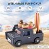 image:imageTiny Land Wooden Dollhouse Garage Set Expansion Furniture amp Accessories  Realistic Garage with Workbench Lawn Mower amp SUV Car Educational Pretend Play Expansion Set Gift for Kids