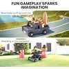 image:imageTiny Land Wooden Dollhouse Garage Set Expansion Furniture amp Accessories  Realistic Garage with Workbench Lawn Mower amp SUV Car Educational Pretend Play Expansion Set Gift for Kids