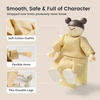 image:imageTiny Land Wooden Dollhouse People Set 5Piece Poseable Wooden Doll Family  Includes Dad Mom Brother Sister Baby and Stroller Dollhouse Accessories Toy Pretend Play Gift for Kids Ages 3